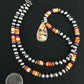 Navajo Spiny Oyster Pendant with Sugilite Inlay | Sterling Silver Necklace | Authentic Native American Handmade | 4879
