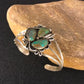 Native American Navajo Turquoise Bracelet | Sterling Silver | Authentic Handmade | 8845