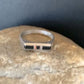 Navajo Black Onyx Opal Inlay Ring | Sz 7 | Authentic Native American Handmade | 11143