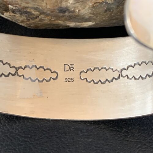 Native American Men's Navajo Blue Lapis Lazuli Cuff Bracelet | Sterling Silver | 14130
