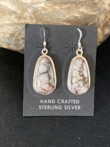 Native American Women's Wild Horse Earrings | Sterling Silver | Navajo Handmade | 14086 - Masha USA
