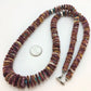 Navajo Purple Spiny Oyster & Turquoise Necklace | Sterling Silver | Authentic Native American | 32" | 8886
