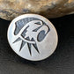 Native American Men's Bolo Tie | Hopi Bald Eagle | Sterling Silver | 13317