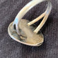 Native American Turquoise Navajo Old Pawn Ring | Sterling Silver | Sz 8.75 | 4714