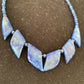 Navajo Blue Lapis Lazuli Minimalist Necklace | Sterling Silver | 18" | Authentic Native American Handmade | 01372