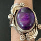 Native American Navajo Purple Sugilite Ring | Sterling Silver | Sz 10.5 | 10446