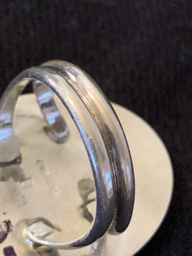 Navajo Red Coral Cluster Ring | Authentic Native American Sterling Silver | Multi-Stone | Sz 9 | 00509