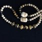 Women's Graduated Tigers Eye & Picture Jasper Necklace | Sterling Silver | Authentic Native American | 21"