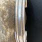 Old Pawn Southwestern Stamped Cuff Bracelet | Navajo Sterling Silver | Authentic Native American Handmade | 13831