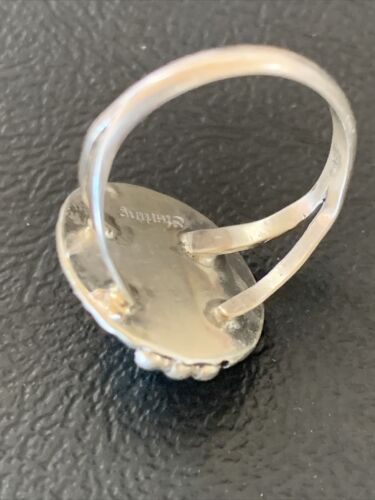 Navajo Blue Kingman Turquoise Ring | Sterling Silver | Sz 6 | Authentic Native American Handmade | 12456