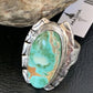 Native American Men's Navajo Royston Turquoise Ring | Sterling Silver | Sz 6.5 | 10219