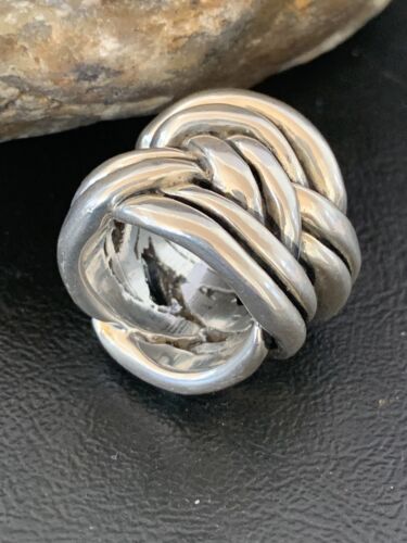 Navajo Men's Band Ring | Sterling Silver | Sz 7 | Authentic Native American Handmade | 14040