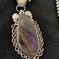 Navajo Pearls Necklace with Purple Charoite Pendant | Sterling Silver | Authentic Native American Handmade | 652