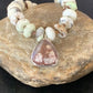 Navajo Wild Horse Turquoise Necklace | Sterling Silver | 21" | Authentic Native American Handmade | 12499