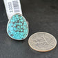 Navajo Blue Spiderweb Turquoise Ring | Sterling Silver | Sz 6 | 10283