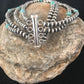 Navajo Pearls  Blue Turquoise Bracelet | 4-Strand | Sterling Silver | Authentic Native American