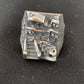 Native American Pueblo Cast Sterling Silver Ring | Sz 14 | 13482