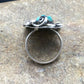 Navajo Multi-Stone Turquoise Ring | Sterling Silver | Sz 8.75 | Native American Handmade | 3182
