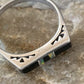 Navajo Black Onyx Opal Inlay Ring | Sz 7 | Authentic Native American Handmade | 11143
