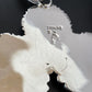 Navajo Blue Turquoise Naja Pendant Necklace | Authentic Native American Sterling Silver | 11356