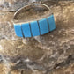 Native American Navajo Kingman Turquoise Ring | Sterling Silver | Sz 5.5 | 1130