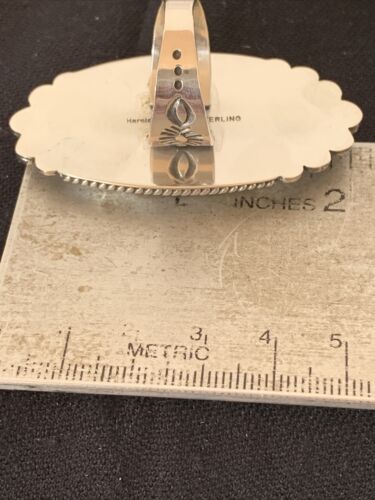 Southwestern Women's Navajo Spiny Oyster Ring | Sterling Silver | Sz 11.5 | Authentic Native American Handmade | 1000