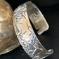 Navajo Horse Cuff Bracelet | Sterling Silver | Authentic Native American Handmade | 13225