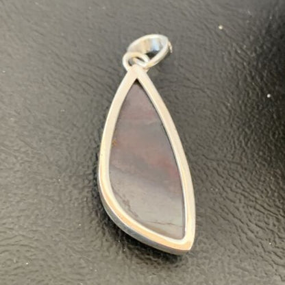 Navajo Purple Sugilite Pendant | Sterling Silver | 1.50" | Authentic Native American Handmade | 10935