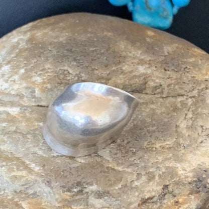 Native American Old Pawn Navajo Ring | Sterling Silver | Sz 4.5 | Handmade | 10410 - Masha USA