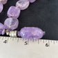 Navajo Purple Amethyst Necklace | Sterling Silver | 22" | Authentic Native American Handmade | 14296