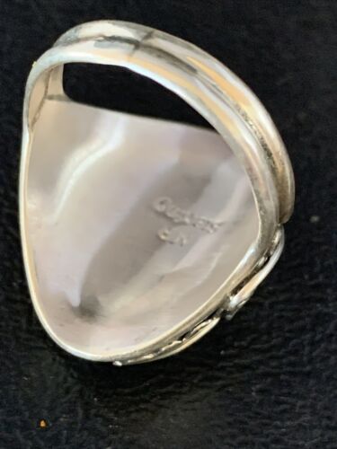 Navajo Kingman Turquoise Multi-Stone Ring | Authentic Native American Sterling Silver | Sz 11 | 14176
