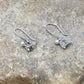Native American Mother of Pearl Earrings | Navajo Sterling Silver | Authentic Handmade | 8610