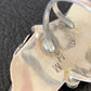 Navajo White Buffalo Turquoise Ring | Sterling Silver | Sz 7 | Authentic Native American Handmade | 12185