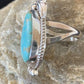 Native American Navajo Blue Turquoise Ring | Sterling Silver | Sz 9.5 | 668
