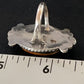 Native American Orange Spiny Oyster Navajo Ring | Sterling Silver | Sz 9 | 13281