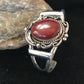 Native American Navajo Apple Coral Bracelet | Sterling Silver | J Platero | 8038