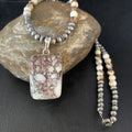 Navajo Wild Horse Turquoise Necklace Pendant | Sterling Silver | 21" | Authentic Native American Handmade | 13863