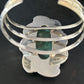 Southwestern Sterling Silver Blue Turquoise Cuff Bracelet | Authentic Native American Handmade | 14324