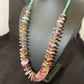 Navajo Purple Spiny Turquoise Necklace | Sterling Silver | Authentic Native American | 24" | 11306
