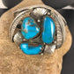 Navajo Old Pawn Bisbee Turquoise Cuff Bracelet | Sterling Silver | Native American | 8281