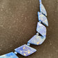 Navajo Blue Lapis Lazuli Minimalist Necklace | Sterling Silver | 18" | Authentic Native American Handmade | 01372