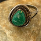 Native American Turquoise Navajo Old Pawn Ring | Sterling Silver | Sz 8.75 | 4714