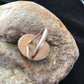 Native American Navajo Kingman Turquoise Ring | Sterling Silver | Sz 8