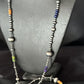 4mm - 16mm Mixed Gauge Sterling Silver Navajo Pearls | Multi-Color Bead | Authentic Native American Handmade Necklace | Length 18"-96"