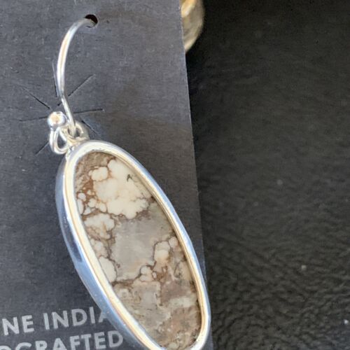 Navajo Wild Horse Earrings Set | Sterling Silver | Authentic Native American Handmade | 12782