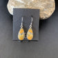 Native American Navajo Bumblebee Jasper Earrings Set | Sterling Silver | Handmade | 1564