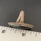 Native American Old Pawn Navajo Black Onyx Ring | Sterling Silver | Sz 7 | 11947