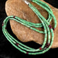 Navajo Spiny Oyster & Turquoise Bead Necklace | Sterling Silver | 21" | Authentic Native American Handmade | 8720