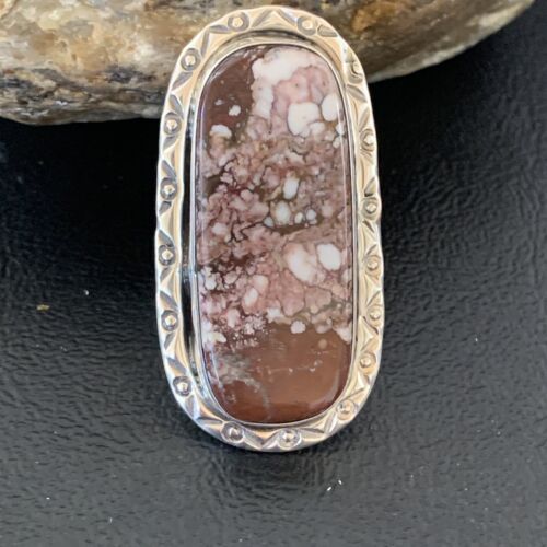 Southwestern Navajo Wild Horse Turquoise Ring | Sterling Silver | Sz 9.5 | 1870