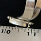 Navajo Black Onyx Cuff Bracelet | Sterling Silver | Authentic Native American Handmade | 13561